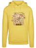 F4NT4STIC Hoodie Feeling Christmas in the bones in taxi yellow