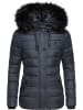 Navahoo Winterjacke Zuckerbiene in Blau