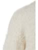 Urban Classics Urban Classics Damen Ladies Tied Cropped Feather Cardigan in whitesand