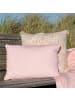Chic Antique Kissenbezug Aix mit Vintage Streifenmuster aus 50x35 cm in rosa