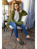 Studio Untold Strickjacke in oliv
