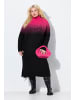 Ulla Popken Strickkleid in schwarz