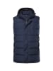 Men Plus Steppweste in navy blau