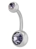 Adeliás Damen Piercing aus Edelstahl in silber