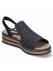 rieker Sandalette in schwarz