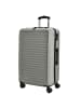 Paradise by CHECK.IN Havanna 2.0 - 4-Rollen-Trolley 78 cm (pink) in silber