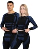normani 2 x Lange Unterhosen Ski- und Thermounterwäsche in Blau/Schwarz