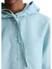 Marc O'Polo DENIM Kapuzenbluse relaxed cropped in Light Blue