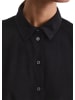 Marc O'Polo Feincord-Langarm-Bluse regular in Schwarz