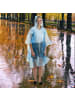 relaxdays 10 x Regenponcho in Blau