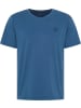 Joy Sportswear V-Neck Shirt MANUEL in azur blue