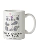 Mr. & Mrs. Panda Kaffeebecher Panda Beste Ehefrau der Welt mit S... in Weiß