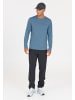 Endurance Langarmshirt Abdon in 2257 Blue Heaven