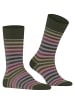 Falke Socken Tinted Stripe in Moon mist