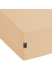 Beliani Bettlaken JANBU in Beige - (W) 140 x (H) 30 x (L) 200 cm