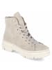 rieker Schnürstiefeletten in beige