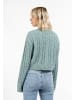 myMo Cardigan in Blau Mint Melange