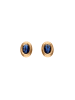 NAEMI Women Earrings in Gold Royal Blue