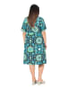Ulla Popken Midikleid in tiefes aqua