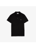 Lacoste halbarm Poloshirt Slim Fit in Schwarz