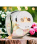 Mr. & Mrs. Panda Bonbonglas Schnecken Liebe ohne Spruch in Grau Pastell
