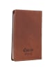 Esquire Dallas Kreditkartenetui RFID Schutz Leder 7.5 cm braun