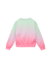 s.Oliver Sweatshirt langarm in Grün-lila-pink