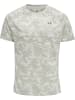 Newline T-Shirt S/S Men Running T-Shirt S/S in OYSTER MUSHROOM AOP