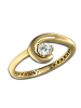 GoldDream Goldring 333 Gelbgold - 8 Karat Zirkonia Größe 60 (19,1) Ringe