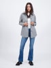 Vila Jacke in Medium Grey Melange
