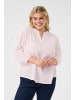 KAFFE curve Bluse langarm KCsilla Regular fit in Lilac Snow