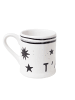 Blond Amsterdam Mini-Becher Je t'aime in Schwarz - 200 ml