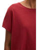 Marc O'Polo Feinstrick-Pullover loose in Tall Poppy