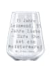 Mr. & Mrs. Panda Rotweinglas Spruch 35. Hochzeitstag Leinwandhoc... in Transparent