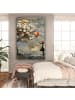 OnlyWow Leinwand Bilder Blütenkunst