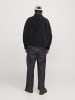 Jack & Jones Teddyfell Jacke in Black