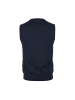 Malo Blau Baumwolle Herren Strickweste