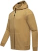 ragwear Kapuzensweatjacke Zenway in Brown Sugar