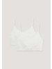 Hessnatur Bustier 2er-Set in naturweiss