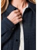 GOLDNER Kurzgröße:  Hemdjacke in marine