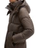 Marc O'Polo Puffer-Daunenmantel mit Kapuze regular in Burnt Coffee
