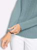 WITT WEIDEN Stehkragen-Pullover in jade-meliert