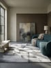 KADIMA DESIGN Läufer Patchwork pflegeleicht Wohnzimmer Schlafzimmer Flur in Anthrazit