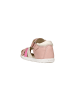 Geox Ledersandale Kind Macchia B254VA Rose