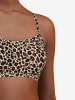 Chantelle Bustier mit Rundhalsausschnitt in Leopard Print