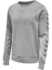 Hummel Sweatshirt Hmllegacy Chevron Sweatshirt in GREY MELANGE