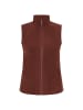 faina Women Vest in Braun
