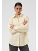 Kaffe Hemd langarm KAaster Loose fit in Sunlight Chalk Black Stripe