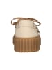 Clarks Schnürschuhe Torhill Boat in 1226B Cream Nubuck