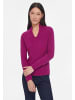 PETER HAHN Strickpullover Cashmere in magenta